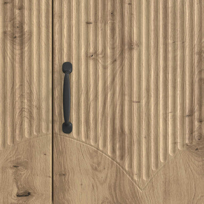 vidaXL TV Cabinet 99 x 34.5 x 47 cm Artisan Oak Engineered Wood