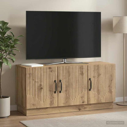 vidaXL TV Cabinet 99 x 34.5 x 47 cm Artisan Oak Engineered Wood