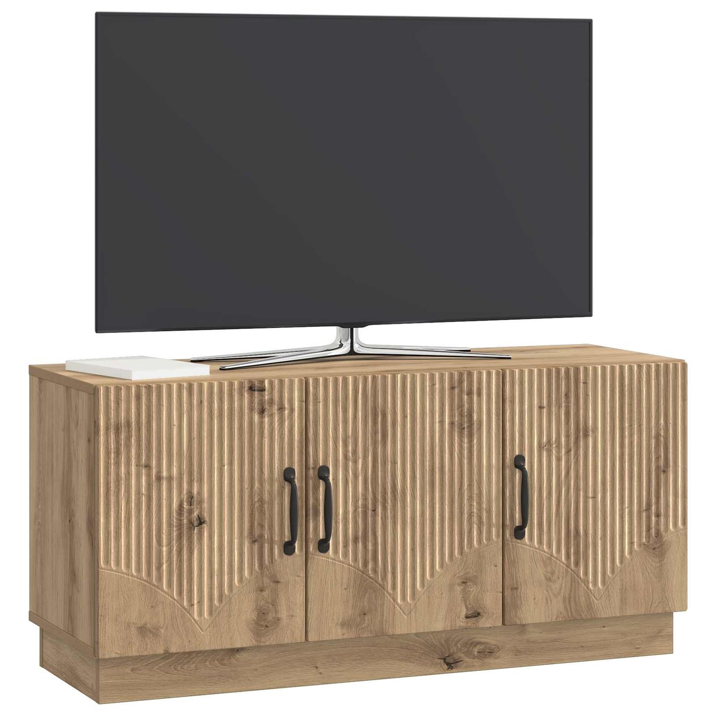 vidaXL TV Cabinet 99 x 34.5 x 47 cm Artisan Oak Engineered Wood