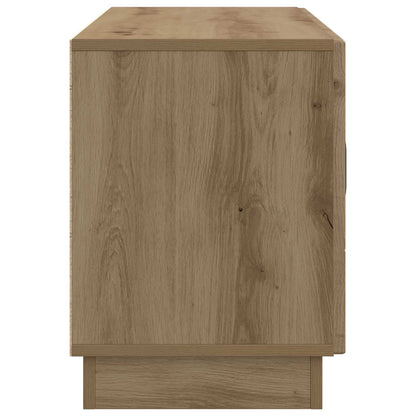 vidaXL TV Cabinet 99 x 34.5 x 47 cm Artisan Oak Engineered Wood