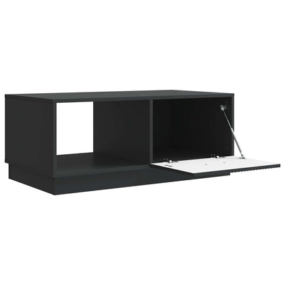 vidaXL Coffee Table Black 90 x 50 x 37 cm Engineered Wood