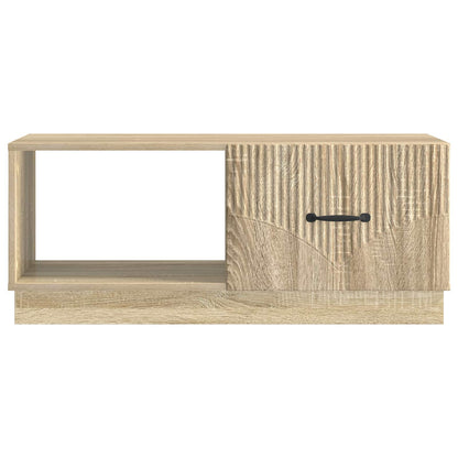 vidaXL Coffee Table Sonoma Oak 90 x 50 x 37 cm Engineered Wood