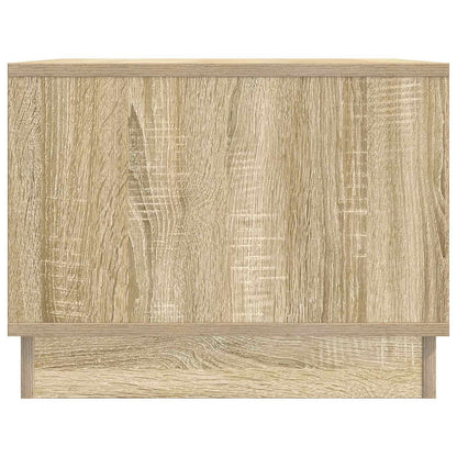 vidaXL Coffee Table Sonoma Oak 90 x 50 x 37 cm Engineered Wood