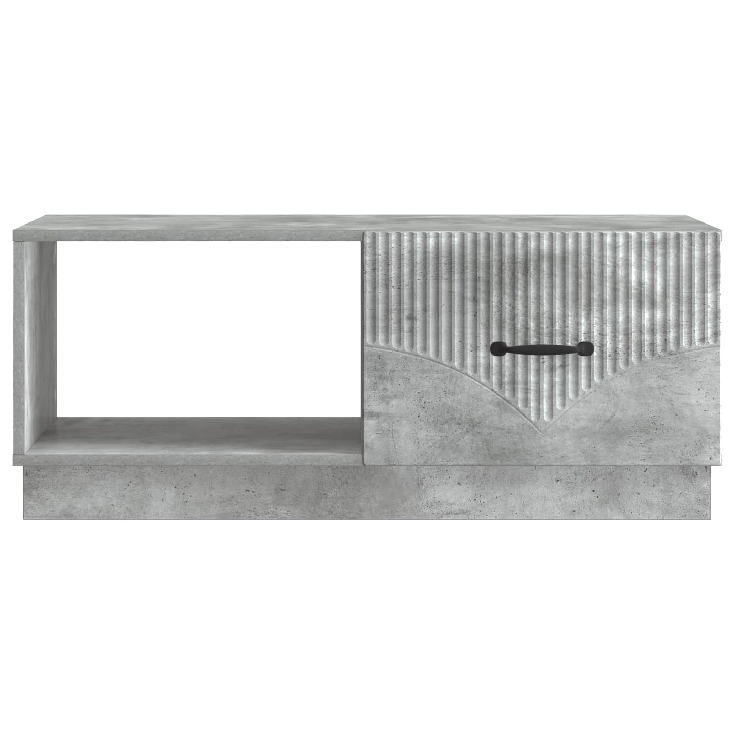 vidaXL Coffee Table Concrete Grey 90 x 50 x 37 cm Engineered Wood