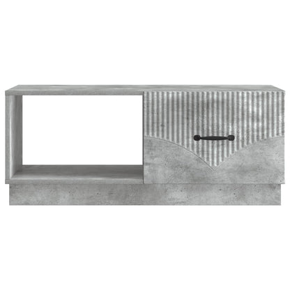 vidaXL Coffee Table Concrete Grey 90 x 50 x 37 cm Engineered Wood