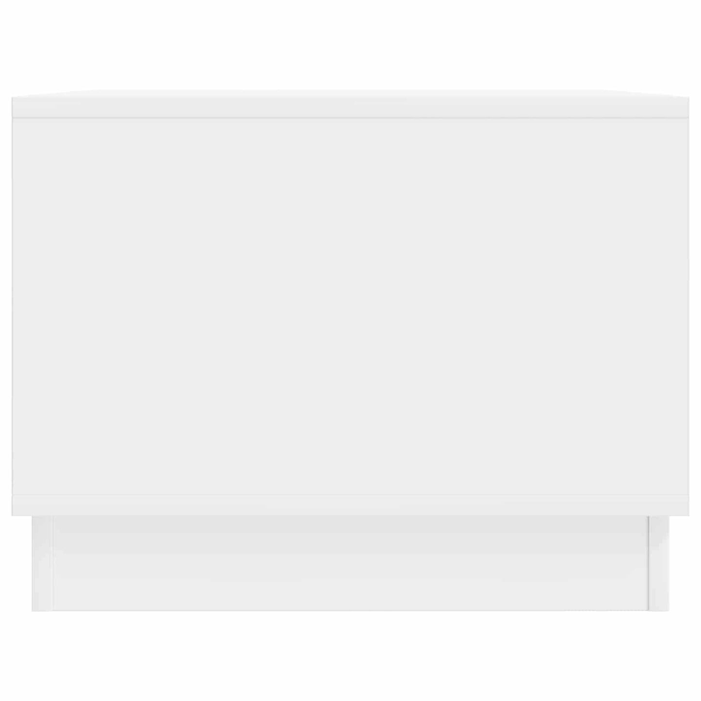 vidaXL Coffee Table High Gloss White 90 x 50 x 37 cm Engineered Wood