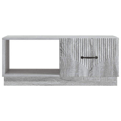 vidaXL Coffee Table Grey Sonoma 90 x 50 x 37 cm Engineered Wood