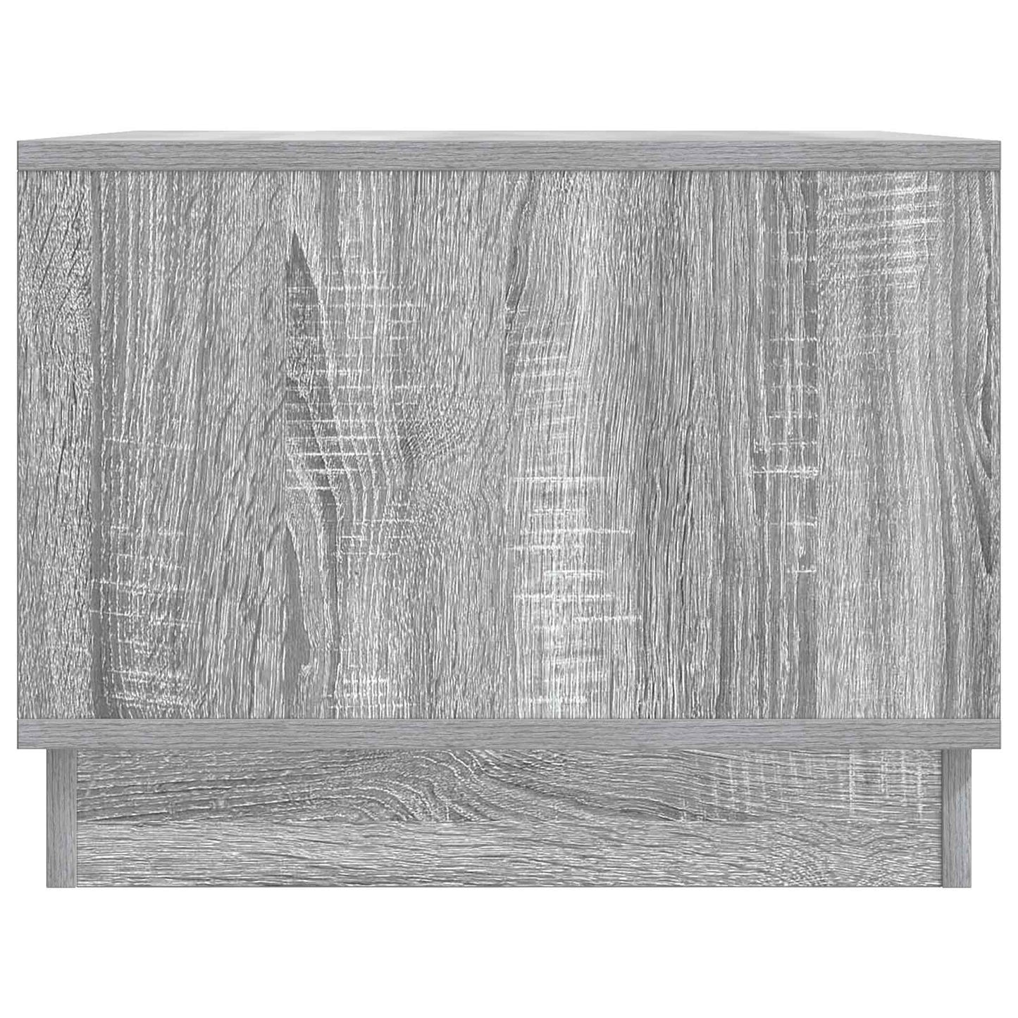vidaXL Coffee Table Grey Sonoma 90 x 50 x 37 cm Engineered Wood