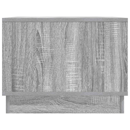 vidaXL Coffee Table Grey Sonoma 90 x 50 x 37 cm Engineered Wood