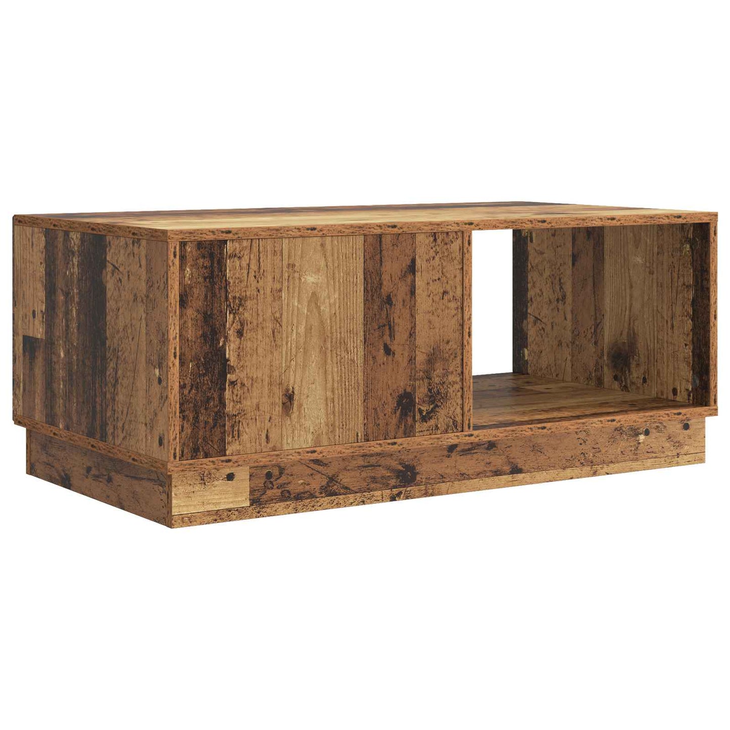 vidaXL Coffee Table Old Wood 90 x 50 x 37 cm Engineered Wood