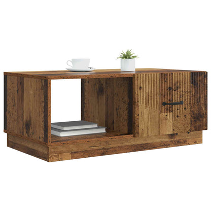 vidaXL Coffee Table Old Wood 90 x 50 x 37 cm Engineered Wood