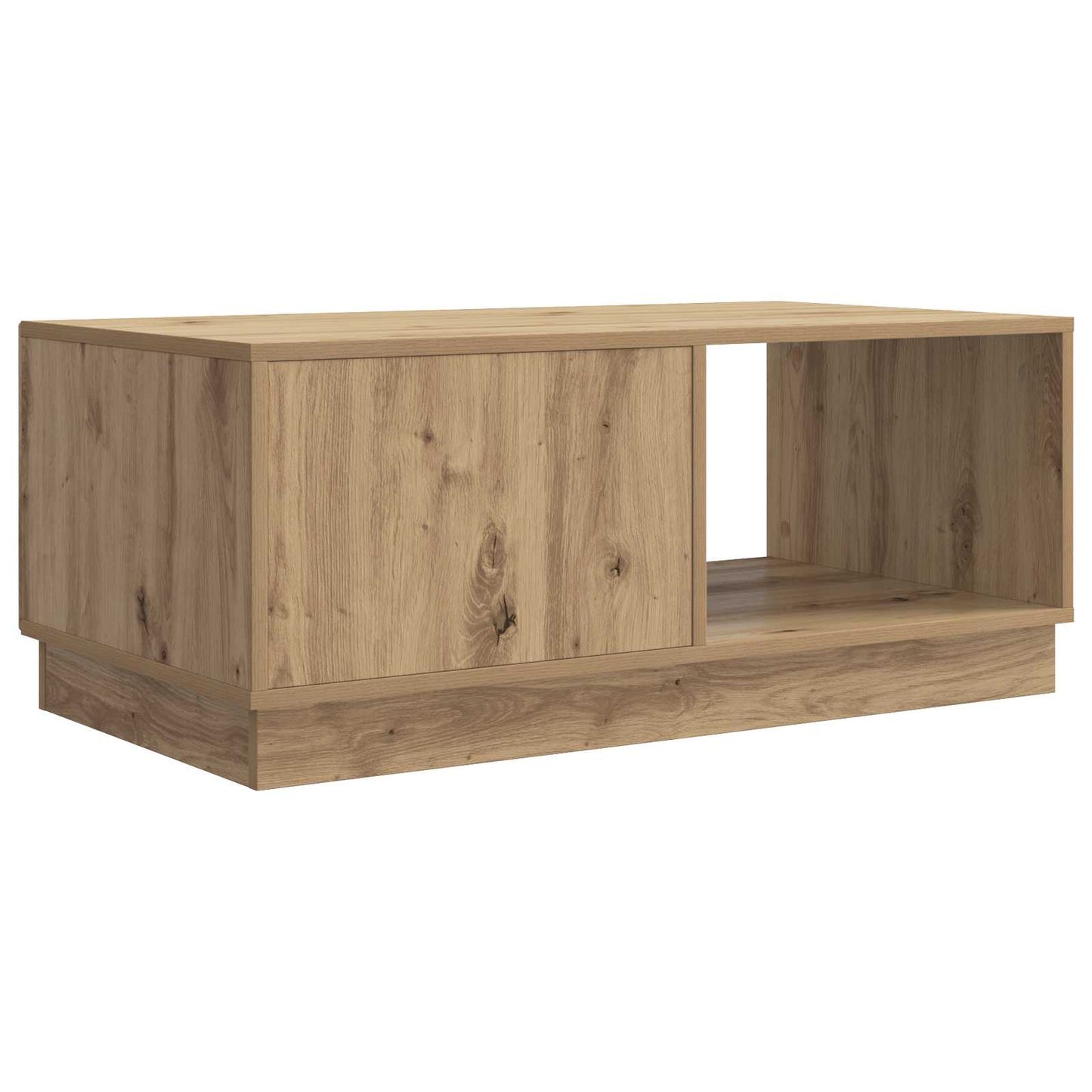 vidaXL Coffee Table Artisan Oak 90 x 50 x 37 cm Engineered Wood