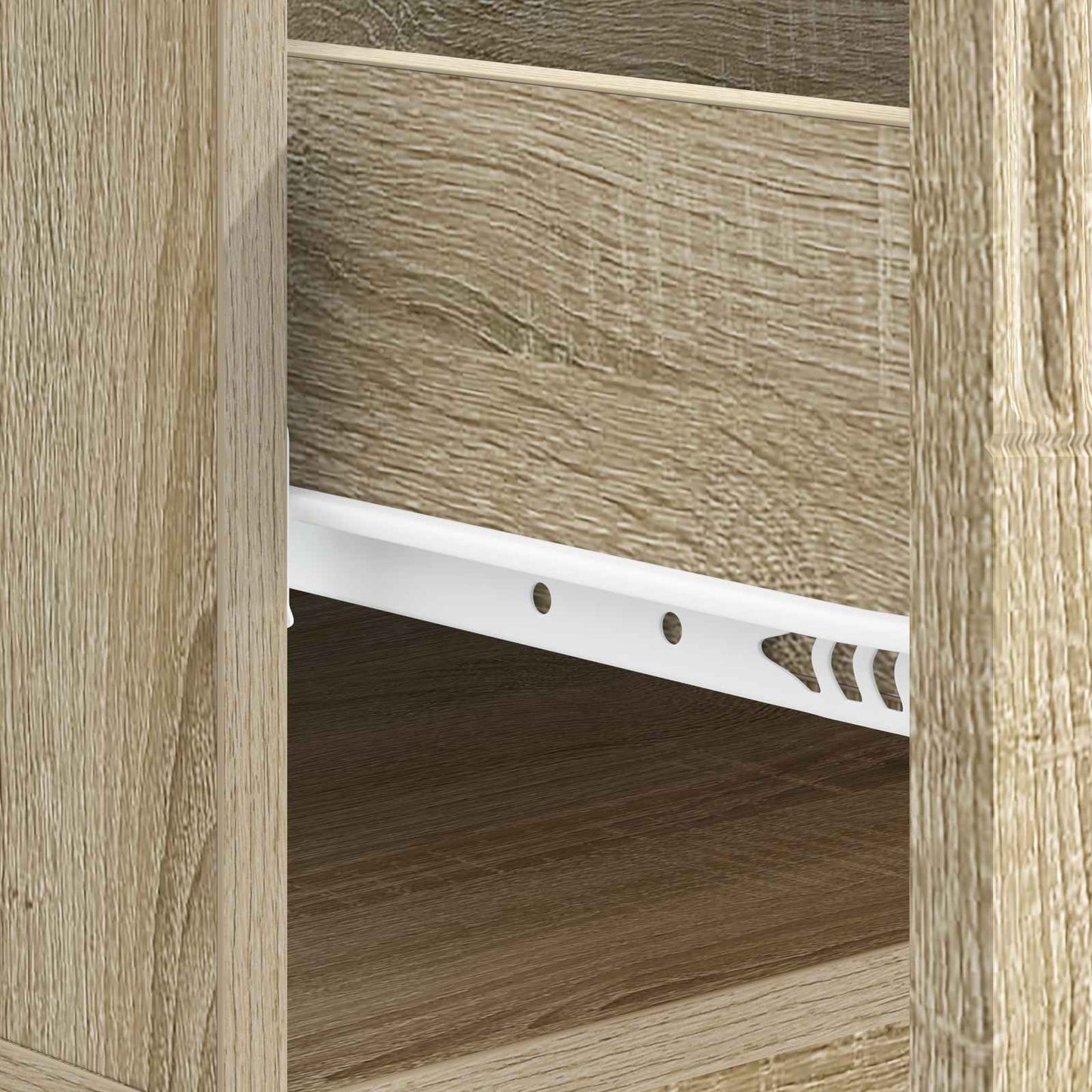 vidaXL Coffee Table Sonoma Oak 49 x 50 x 37 cm Engineered Wood