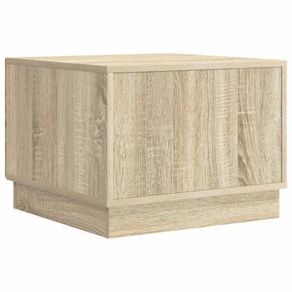 vidaXL Coffee Table Sonoma Oak 49 x 50 x 37 cm Engineered Wood