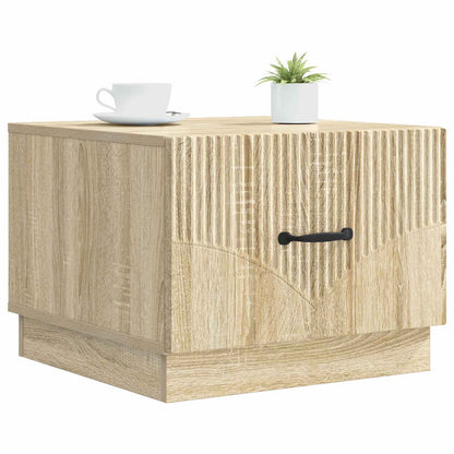 vidaXL Coffee Table Sonoma Oak 49 x 50 x 37 cm Engineered Wood