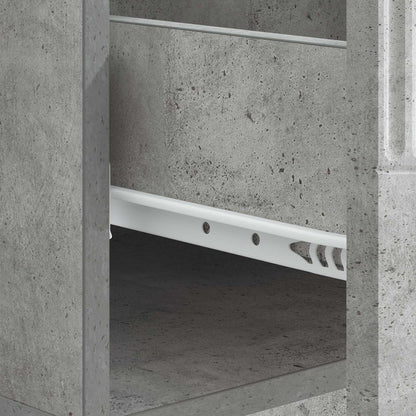 vidaXL Coffee Table Concrete Grey 49 x 50 x 37 cm Engineered Wood