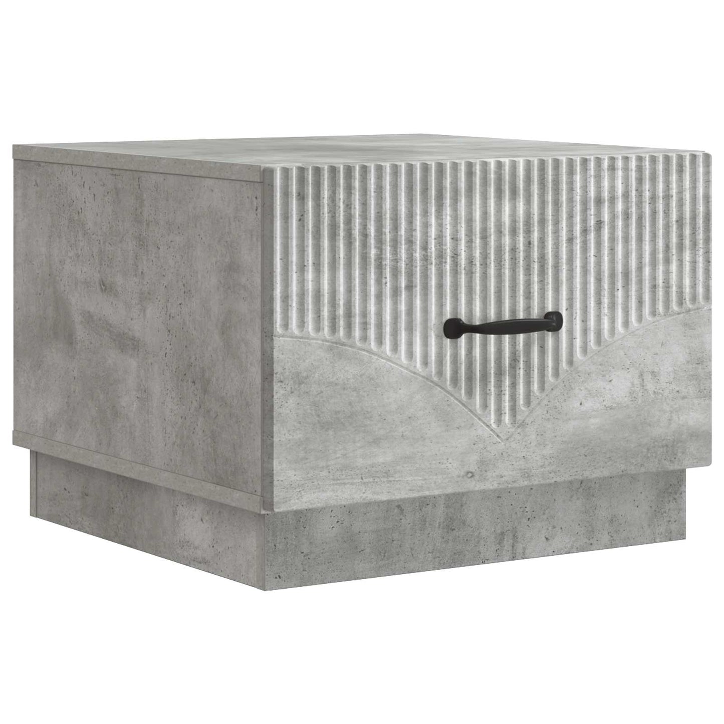 vidaXL Coffee Table Concrete Grey 49 x 50 x 37 cm Engineered Wood