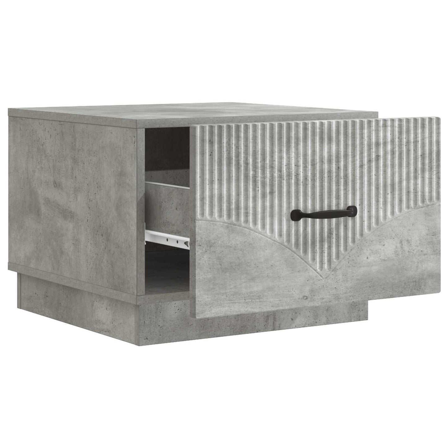 vidaXL Coffee Table Concrete Grey 49 x 50 x 37 cm Engineered Wood