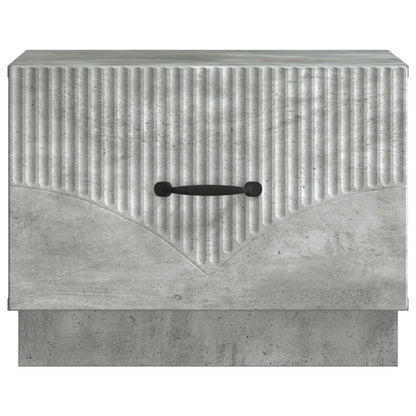 vidaXL Coffee Table Concrete Grey 49 x 50 x 37 cm Engineered Wood