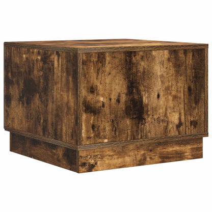 vidaXL Coffee Table Smoked Oak 49 x 50 x 37 cm Engineered Wood