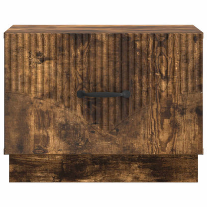 vidaXL Coffee Table Smoked Oak 49 x 50 x 37 cm Engineered Wood