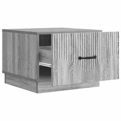 vidaXL Coffee Table Grey Sonoma 49 x 50 x 37 cm Engineered Wood