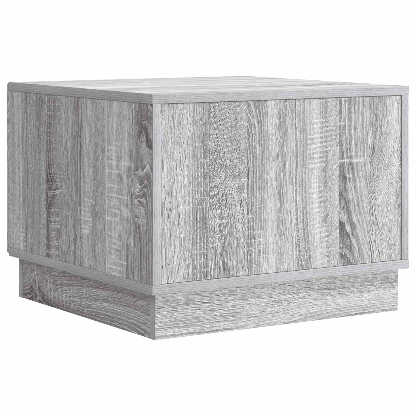 vidaXL Coffee Table Grey Sonoma 49 x 50 x 37 cm Engineered Wood