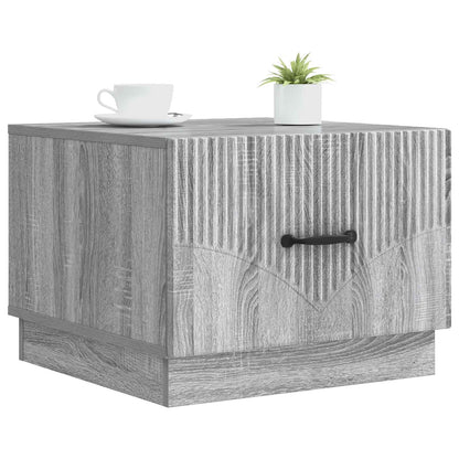 vidaXL Coffee Table Grey Sonoma 49 x 50 x 37 cm Engineered Wood