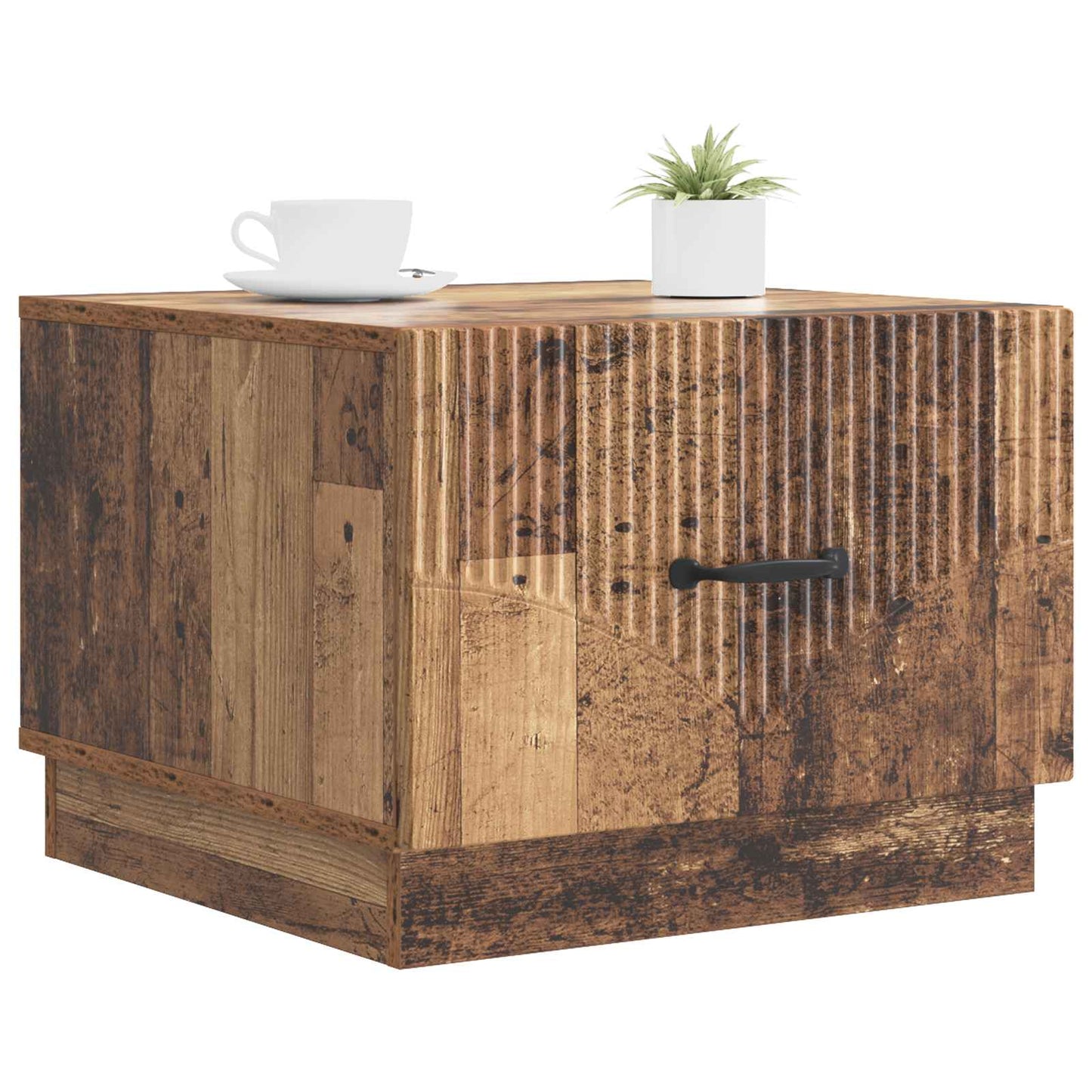 vidaXL Coffee Table Old Wood 49 x 50 x 37 cm Engineered Wood