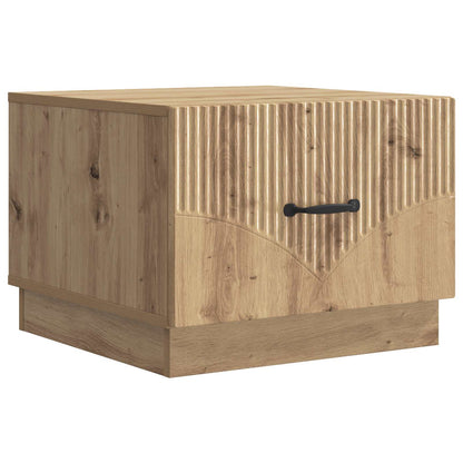 vidaXL Coffee Table Artisan Oak 49 x 50 x 37 cm Engineered Wood