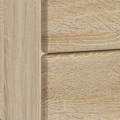 vidaXL Bedside Cabinet 2 pcs Sonoma Oak 43 x 34.5 x 47.5 cm