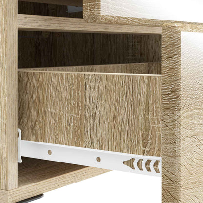 vidaXL Bedside Cabinet 2 pcs Sonoma Oak 43 x 34.5 x 47.5 cm
