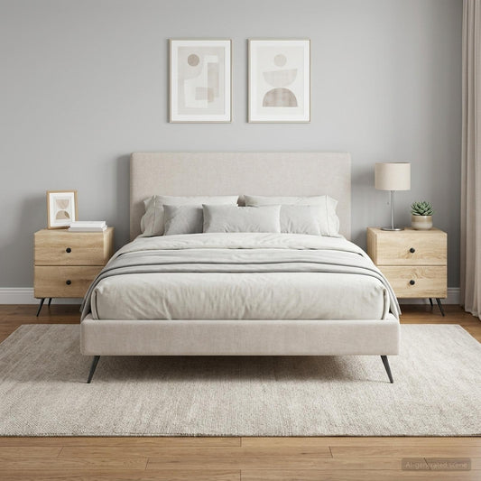 vidaXL Bedside Cabinet 2 pcs Sonoma Oak 43 x 34.5 x 47.5 cm