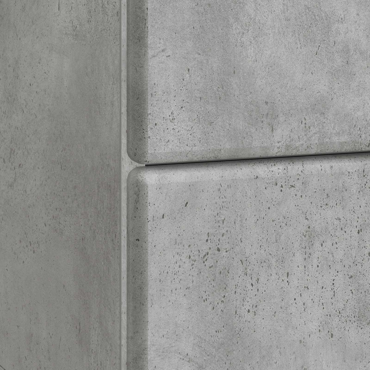 vidaXL Bedside Cabinet Concrete Grey 43 x 34.5 x 47.5 cm