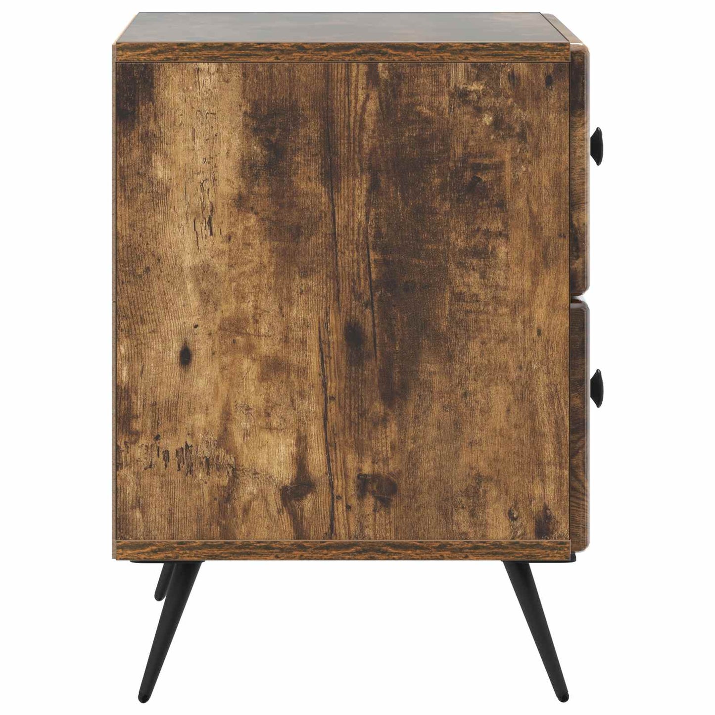 vidaXL Bedside Cabinet Smoked Oak 43 x 34.5 x 47.5 cm Engineered Wood