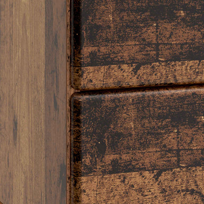 vidaXL Bedside Cabinet Old Wood 43 x 34.5 x 47.5 cm Engineered Wood