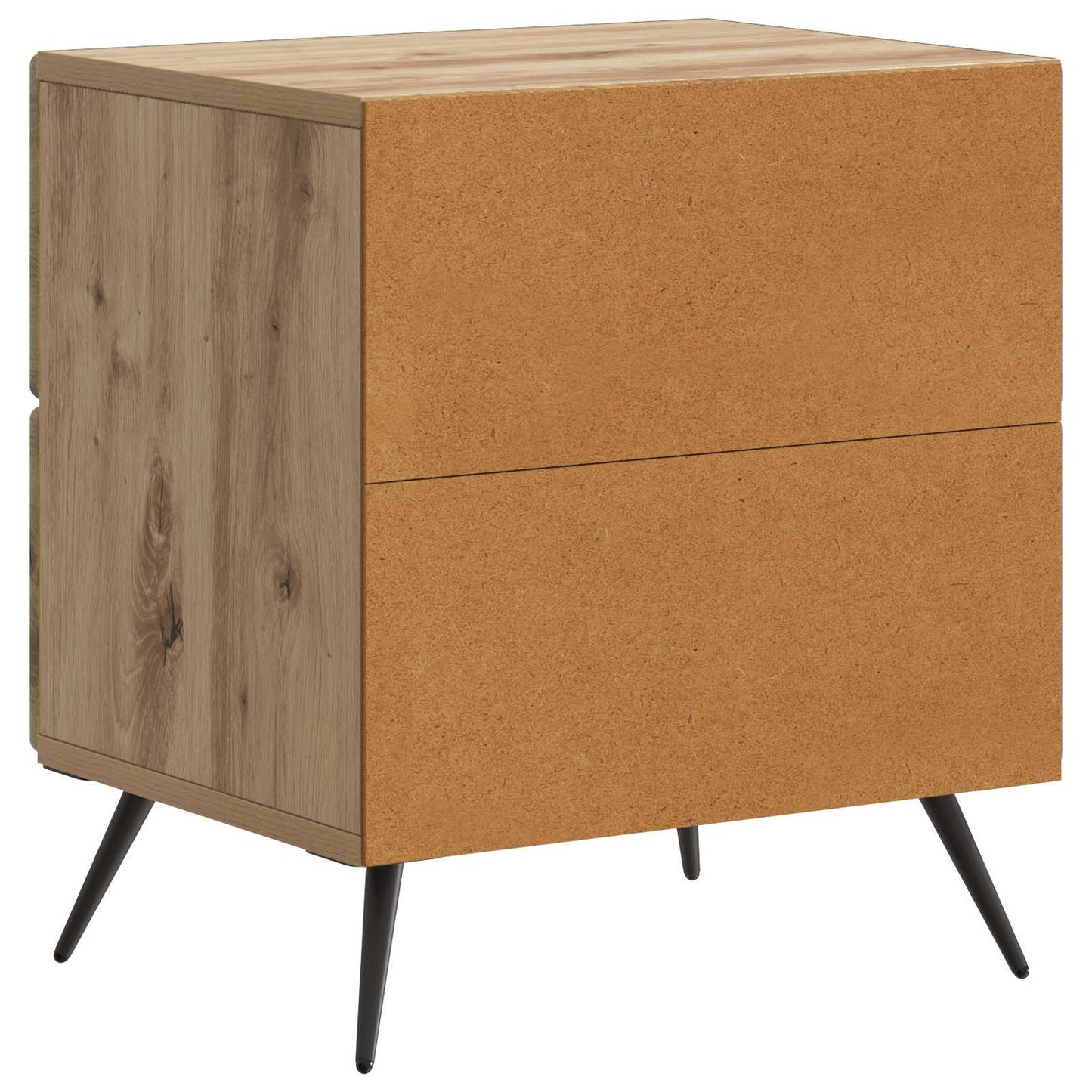 vidaXL Bedside Cabinet Artisan Oak 43 x 34.5 x 47.5 cm Engineered Wood