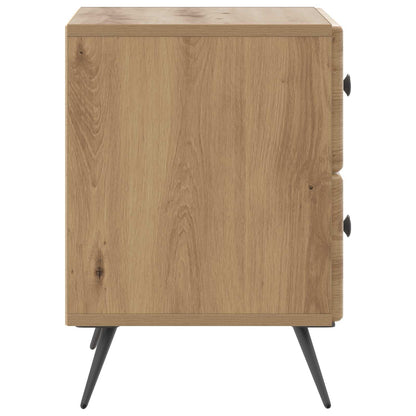 vidaXL Bedside Cabinet Artisan Oak 43 x 34.5 x 47.5 cm Engineered Wood