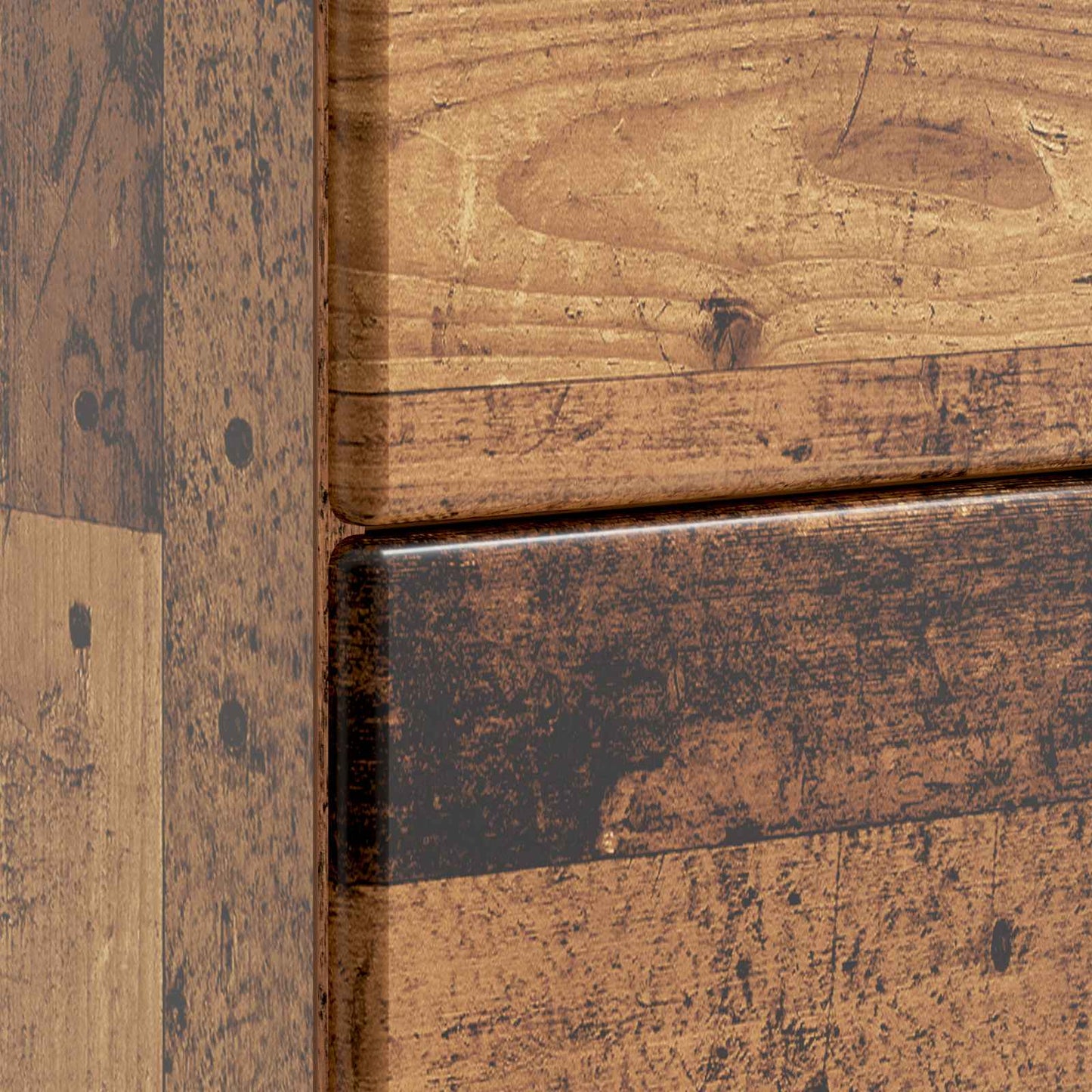 vidaXL Bedside Cabinet Old Wood 62 x 34.5 x 47.5 cm Engineered Wood