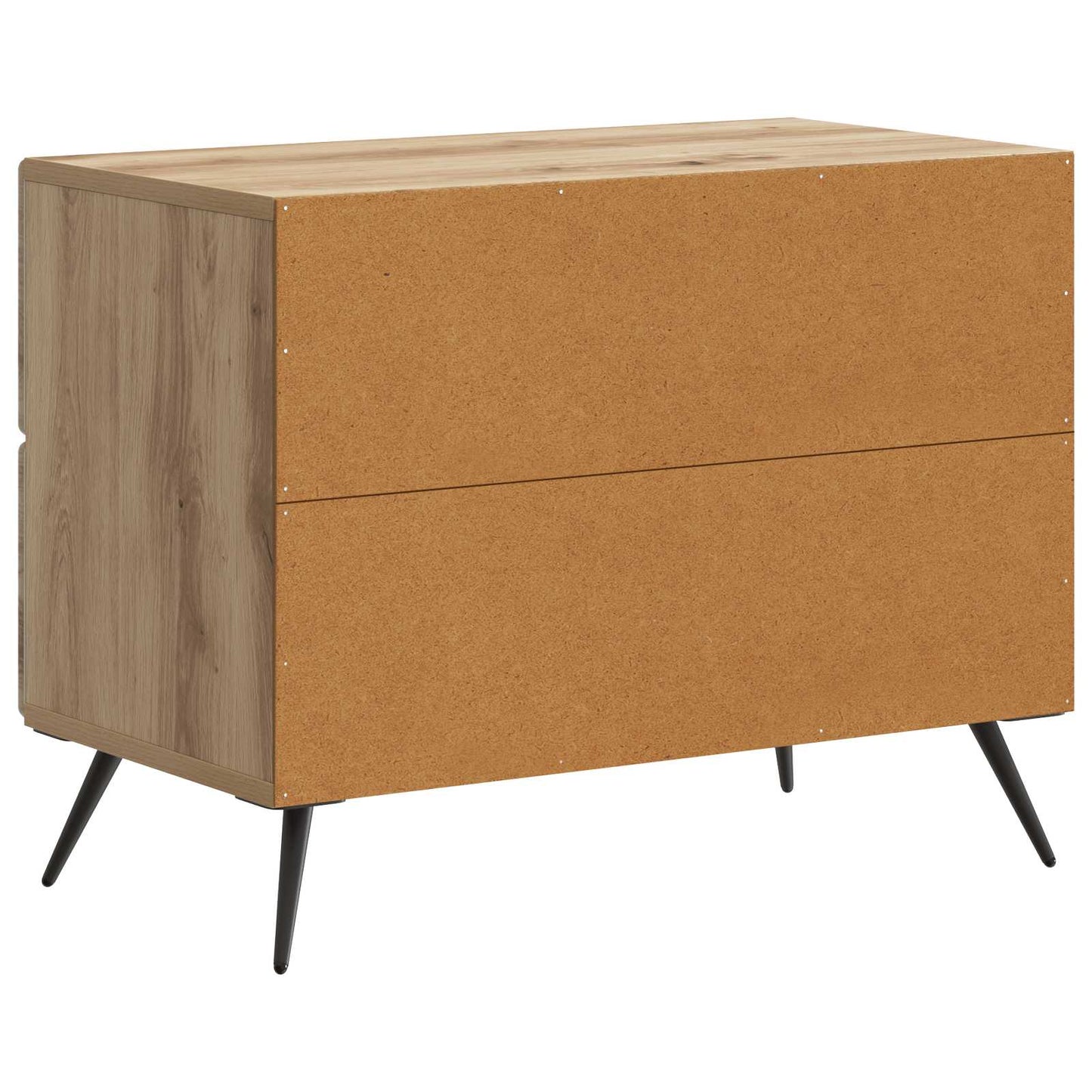 vidaXL Bedside Cabinet Artisan Oak 62 x 34.5 x 47.5 cm Engineered Wood