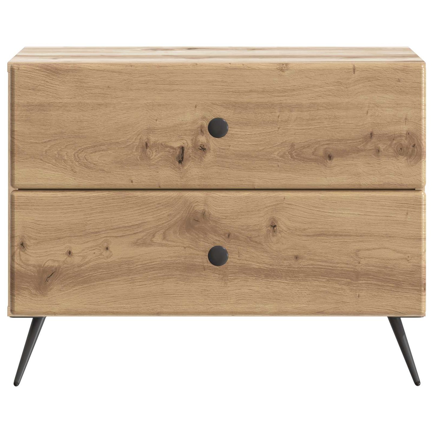vidaXL Bedside Cabinet Artisan Oak 62 x 34.5 x 47.5 cm Engineered Wood