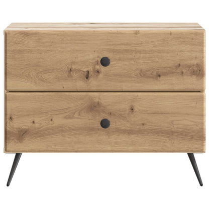 vidaXL Bedside Cabinet Artisan Oak 62 x 34.5 x 47.5 cm Engineered Wood