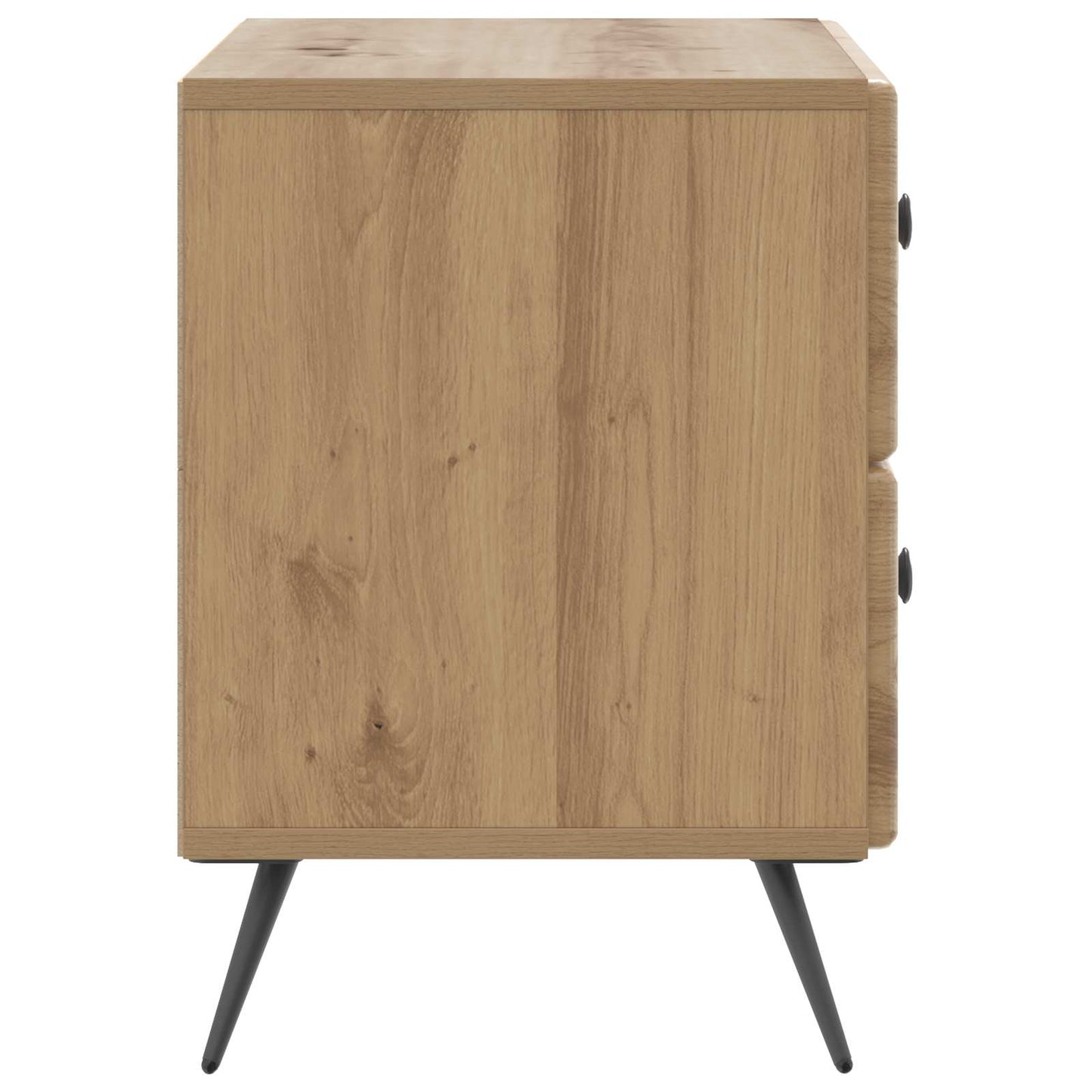 vidaXL Bedside Cabinet Artisan Oak 62 x 34.5 x 47.5 cm Engineered Wood