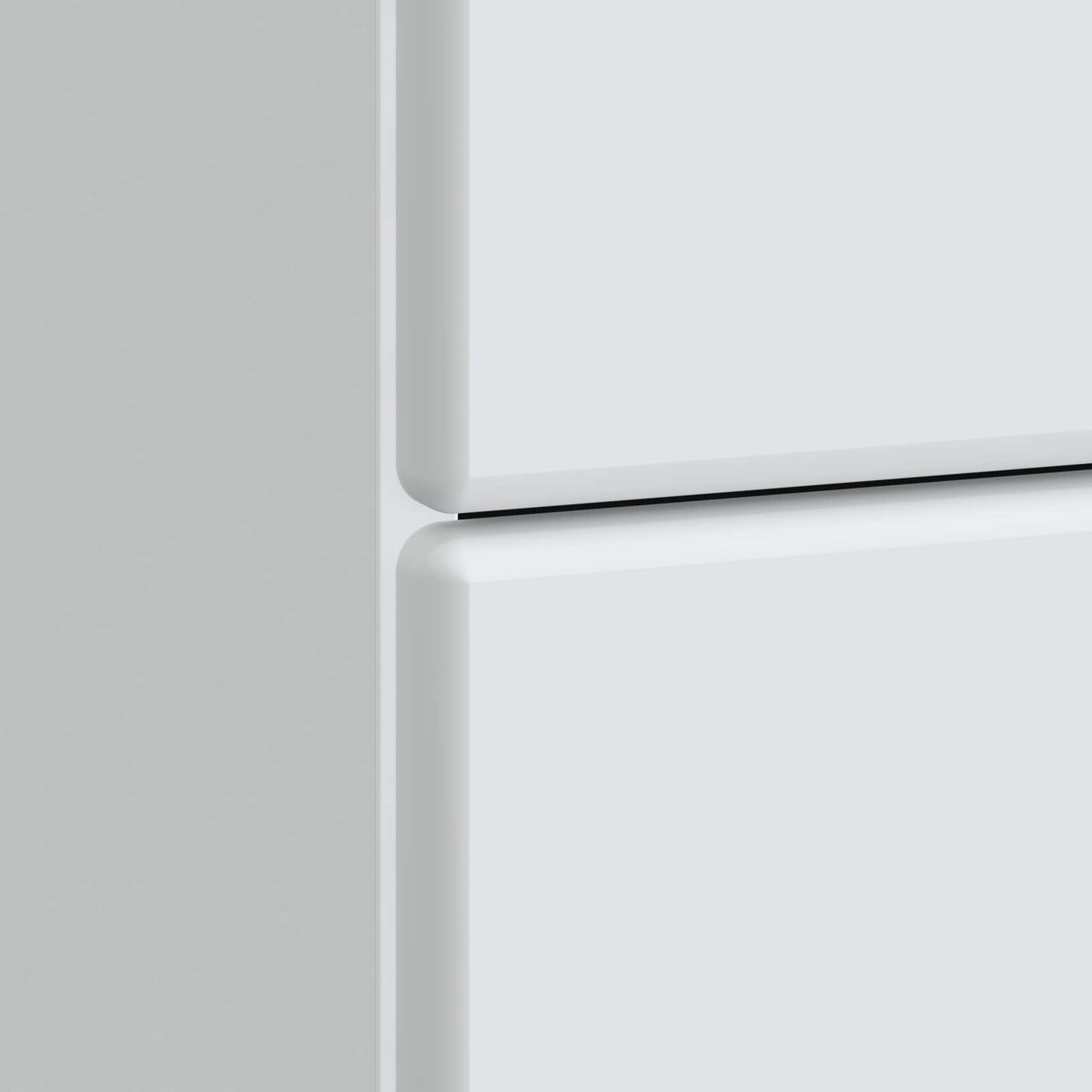 vidaXL Bedside Cabinet White 43 x 41 x 66.5 cm Engineered Wood