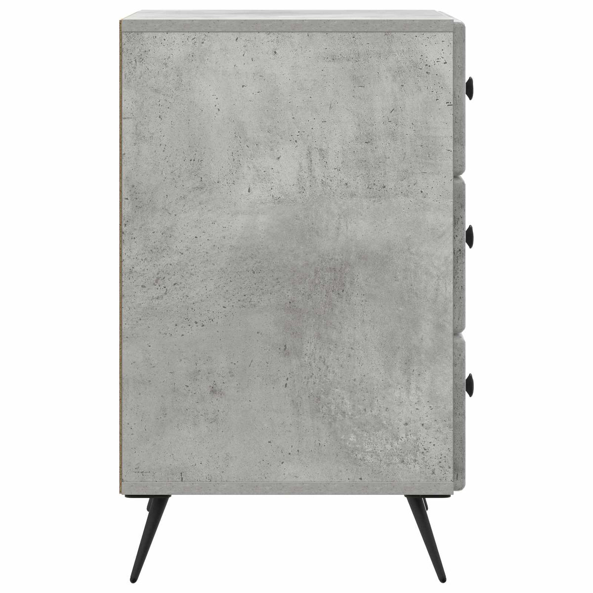 vidaXL Bedside Cabinet Concrete Grey 43 x 41 x 66.5 cm Engineered Wood