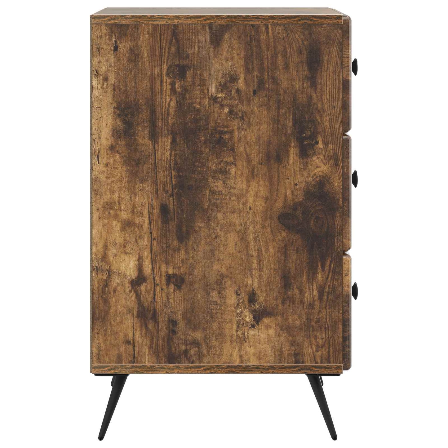 vidaXL Bedside Cabinet Smoked Oak 43 x 41 x 66.5 cm Engineered Wood
