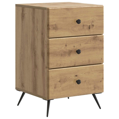vidaXL Bedside Cabinet Artisan Oak 43 x 41 x 66.5 cm Engineered Wood