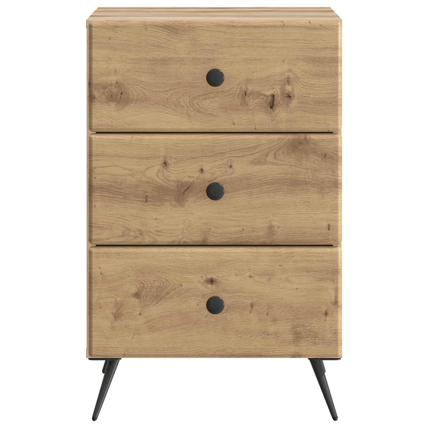 vidaXL Bedside Cabinet Artisan Oak 43 x 41 x 66.5 cm Engineered Wood