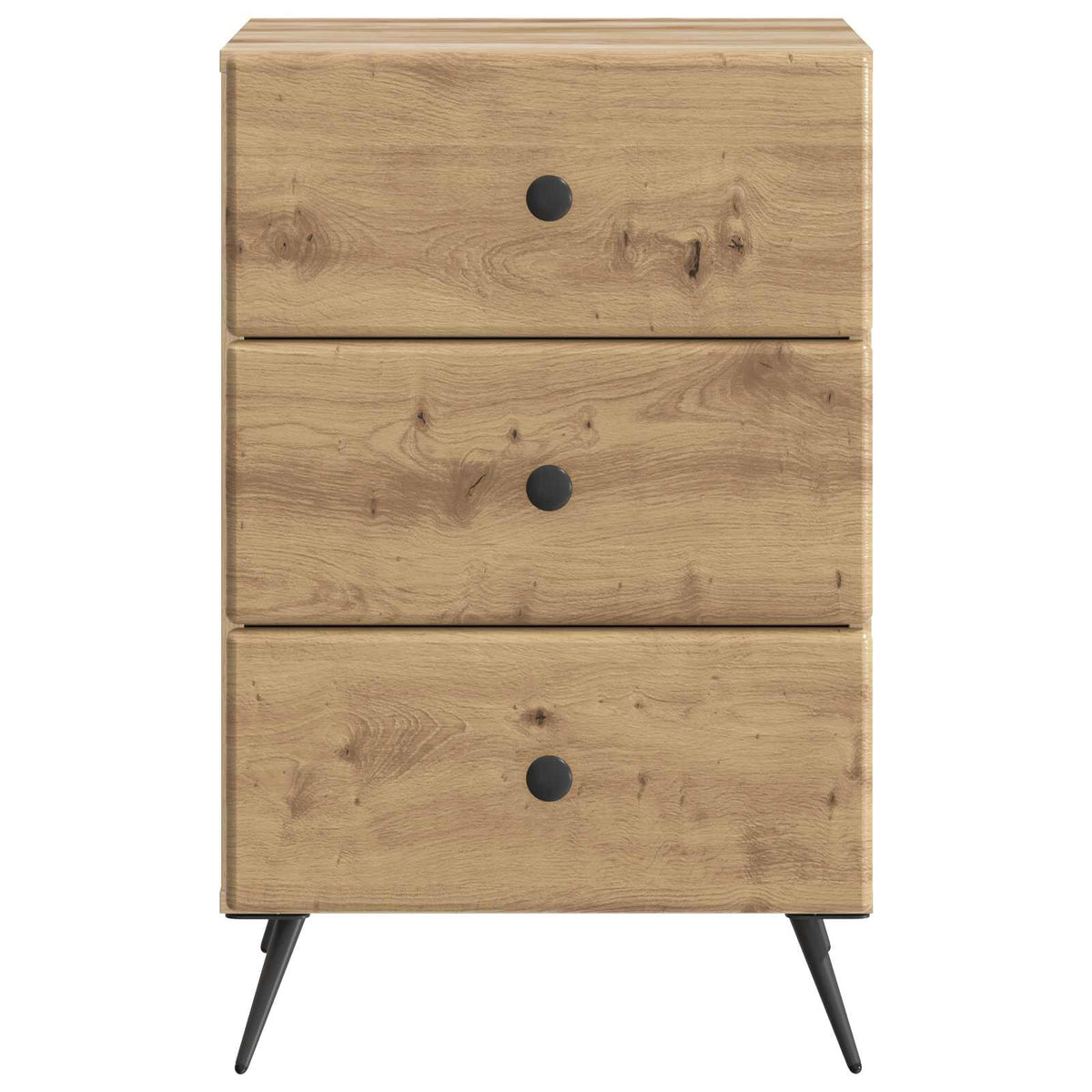 vidaXL Bedside Cabinet Artisan Oak 43 x 41 x 66.5 cm Engineered Wood