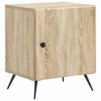 vidaXL Bedside Cabinet Sonoma Oak 43 x 34.5 x 50 cm Engineered Wood